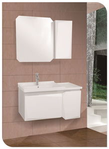 高檔浴室柜的超高性價比，化妝品收納的理想之選