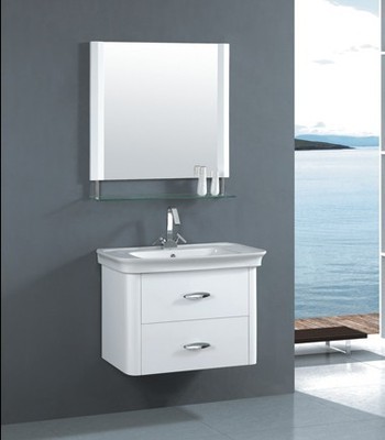 威特衛(wèi)浴 簡(jiǎn)約浴室柜與玻璃洗手盆的品質(zhì)之選